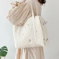 Newborn Baby Care Diaper Bag Korea Mummy Shoulder Bag Newborn Embroidery Kids Stroller Diaper