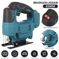 65mm 2900RPM Brushless Electric Jig Saw Cordless Jigsaw 3 Variable Speed Multifunctional Electric