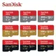 SanDisk Micro SD Card 32GB A1 MicroSDHC Memory Card 64GB 128GB 256GB 400GB MicroSDXC EXTREME PRO V30