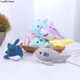 1PC 8/11cm Cute Cartoon Stuffed Plush Shark Pendant Key Chain Ring Doll Toys for Kids Adults Gifts