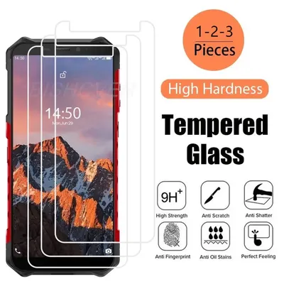 For Ulefone Armor X5 Pro 5.5" HD Tempered Glass Protective On For Ulefone Armor X5 X3 Screen Protector Film Cover