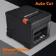 80mm Thermal Receipt Auto Cut Desk Printer Automatic Cutter Restaurant Kitchen POS USB Serial LAN