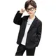 Formal Boys Suits for Weddings Blazers Jacket Spring Autumn Toddler Classical Black Clothes Kids