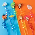 1pcs Cartoon Toy Story Theme Straws Reusable Drinking Straws Kids Birthday Party Decorations Baby