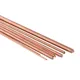 1Pcs Length 500mm T2 Red Copper Rod Diameter 0.8/1/1.2/1.4/1.5/1.6/1.8/2/2.3/2.5/3/3.5-18mm Copper