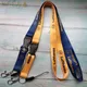 1 PC Lufthansa Lanyard Chaveiro Key Chain Navy Blue Flight Crew Neck Strap Llavero Lanyard Keychain