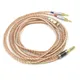 High Quality Balance 3.5 Xlr 4.4 male to Dual 2.5 mm 16 Cores Headphone Earphone Cable For hd 700