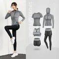 Sports Set Women's Gym Running Casual Set Fashion Spring and Autumn Yoga Dress sport gym set women