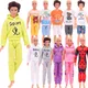 Multicolor 1 Set Of Sportswear Doll Clothes Casual Outfits For 30cm Ken Doll Boy T-shirt+Shorts