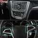 For Buick Encore/Opel/Vauxhall Mokka 2013 2014 2015 2016 Chrome Interior AC Switch Panel Cover