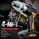 9000Pa 4in1 Multi-Function Electric Air Pump Wireless Car Vacuum Cleaner Tire Pressure Gauge