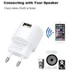 AC 110V 220V Audio Adapter USB Wall Charger Wireless Bluetooth Receiver Adapter 3.5MM AUX V5.0 Audio