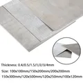 1pcs DIY Magnesium Alloy Sheet Plate Thickness: 0.4/0.5/1.5/1/2/3/4mm Size: