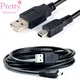 Mini USB To USB Fast Data Charger Cable for MP3 MP4 Player Car DVR GPS Digital Camera HDD 5 Pin Data