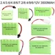 2.4V/3.6V/4.8V/6V/7.2V/8.4V/9.6V 3500mah NI-MH AA 3000mah Rechargeable Battery Pack For Remote