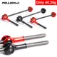 RISK Titanium MTB Road Bicycle QR Skewer Lever Wheel Hub Skewer Ultralight Ti-Axis Carbon