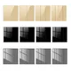 Ultra-Thin Wall Switch Home Hotel 1/2/3/4 Gang 2 Way Black Gold Tempered Glass Panel Push Button