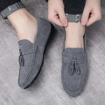 Men's Shoes Summer Fashion Peas Casual Shoes Men's Shoes Soft and Comfortable Men's Shoes Flat Shoes