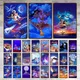 Disney Anime Aladdin Metal Tin Sign Princess Jasmine Sign Vintage Poster Plaque Classical Movie Iron