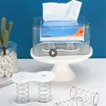 Elastic Paper Artifact Tissue Distribution Kitchen Storage Double Spring Design Paper Towel Spring