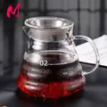 600ml Glass Coffee Pot With Filter Drip Brewing Hot Brewer Coffee Kettle Cloud Shaped Kettle Coffee