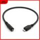 LBSC Micro USB Male to 3.5mm Female AUX Audio Cable Cord for Headset Adapter Active Clip Mic