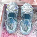 Disney Frozen Elsa Sandals Girls Shoes Princess Dance Shoes for Baby Girls Fashion Non-Slip Crystal