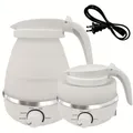Foldable And Portable Teapot Water Heater 0.6L 600W 110/220V Electric Kettle For Travel And Home Tea