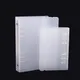 1PC Translucent Filing Product PP Loose Leaf Spiral Binder Matte 6 Holes Notepad Cover Notebook