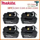 Makita Original 18V 6.0Ah 5.0Ah 4.0Ah 3.0Ah Li-Ion Rechargeable Battery 18v drill Replacement