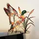 New Garden Wrought Iron Bird Ornaments Gift Crafts Metal Craft Wire Iron Bird Home Living Room