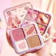 Four-color Blush Palette Highlighter Blush Nose Shadow Brighten Eye Shadow All-in-one Repair Palette