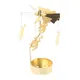 Rotating Spinning Carousel Tea Light Candle Holder Home Dinner Wedding Bar Party