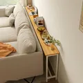 Simple Modern Sofa Gap Super Narrow Side Table Stitching Storage System Living Room Bedside Filling