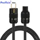 Preffair 13AWG OFC Copper Soft Schuko Mains Power Cord Cable HIFI EU Plug AC Extension Cable