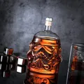 650ml creative Storm Trooper Whiskey Decanter Crystal Glass Wine Decanter Bottle Magic Aerator Wine