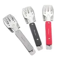 Roxon 4-in-1 Mini Barbecue Tool Set with spatula fork tongs bottle opener EDC tool for kitchen