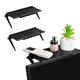 Screen Top Shelf TV Top Storage Bracket 2-Leg Adjustable Monitor Top Shelf for Cellphone Stand