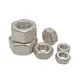 M6~M24 Left Hand Thread Fine Thread Hex Nut 304 Stainless Steel Reverse Thread Hex Hexagon Nuts Left