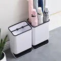 6 Holes Plastic Umbrella Stand Umbrella Storage Rack White Umbrella Holder Umbrella Bracket for Home