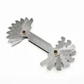 55/60 Degree Metric Inch Thread Plug Gauge Gear Tooth Screw Pitch Gauges Whitworth 55/60 Degree