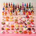 1/12Doll House Food Accessories Mini Food Drinks Cake Bread For Barbies Doll House Kitchen Ornaments