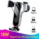 15W Magnetic Car Wireless Charger Air Vent Mount Phone Holder Stand For Phone Iphone 14 13 Samsung