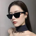 CAPONI Polarized Women Sunglasses Cat Eye Style Vintage Sun Glasses Female Fashion Design Trendy