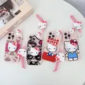Funky Hello Kitty For Samsung Galaxy S7 Edge S8 S9 S10 S20 S21 S22 S23 Plus Ultra S21FE Note 9 10 20