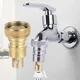 Washing Machine Water Stop Valve for Faucet Universal Anti Falling Automatic Check Valve All Copper