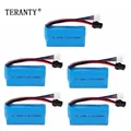 7.4V 1200mAh Lipo Battery 14500 SM For Electric Toys Water Bullet Gun Toys 7.4V Rechargeable Battery