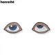 Hanreshe Funny Eye Brooch Enamel Rolling Apathy Eyeball Trendy Lapel Backpack Badge Pins Jewelry for