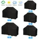 Black Waterproof BBQ Cover Outdoor BBQ Accessories Grill Cover Anti Dust Rain Gas Charcoal Electric