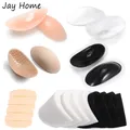 1/8 Pairs Soft Silicone Shoulder Pads Adhesive Soft Anti-slip Shoulder Pads Sewing Foam Pad for
